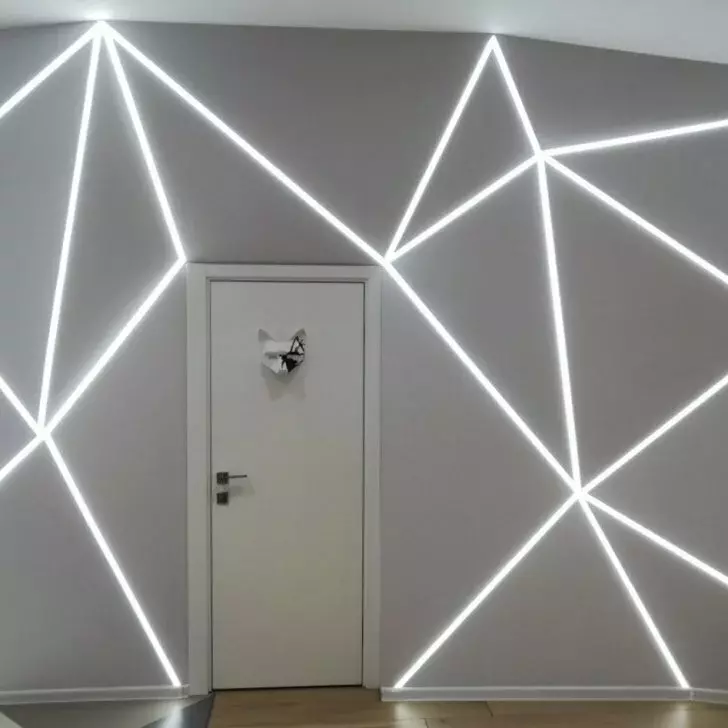 Установка освещения